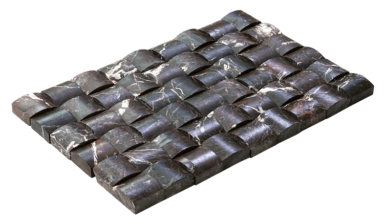 Rosso 5 x 5 Hasır Doğal Taş Kaplama